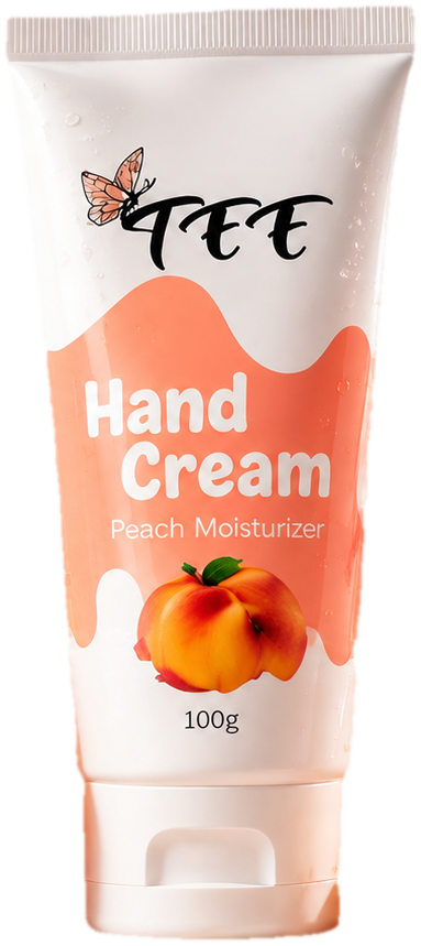 Peach Hand Cream, 100 g.