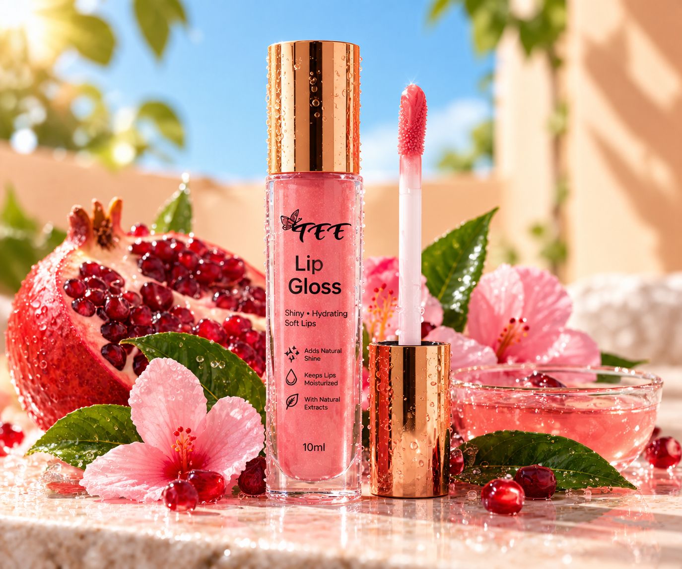 Lip Gloss, 10 ml.