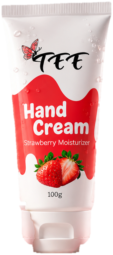 Strawberry Hand Cream, 100 g.